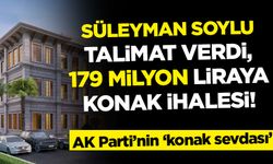 AK Parti'nin konak sevdası! 179 milyon lira...