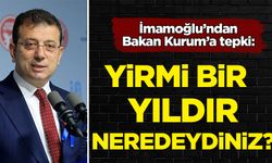 İmamoğlu'ndan Bakan Kurum'a tepki!