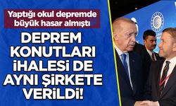 Yaptığı okul depremde hasar almıştı! Deprem konutu ihaleleri de o şirkete verildi