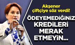 Meral Akşener'den çiftçiye yeniden yapılandırma sözü