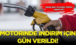 Motorinde indirim için gün verildi
