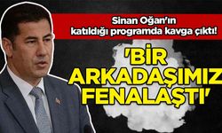 Sinan Oğan'ın katıldığı programda kavga çıktı! Oğuzhan Uğur açıkladı