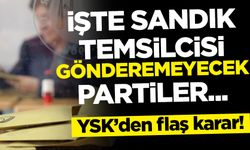 YSK'den flaş sandık kurulu kararı!