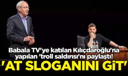 Oğuzhan Uğur, Babala TV'ye katılan Kılıçdaroğlu'na yapılan 'troll saldırısı'nı sosyal medyadan paylaştı!