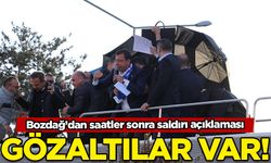 Bakan Bozdağ'dan Erzurum'daki olaylara ilişkin açıklama