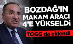 Bekir Bozdağ'ın makam aracı sayısı 4'e yükseldi