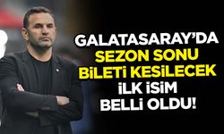 Galatasaray'da sezon sonu bileti kesilecek ilk isim belli oldu!