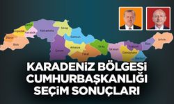 Karadeniz Bölgesi Cumhurbaşkanlığı ikinci tur seçim sonuçları