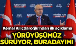 Kılıçdaroğlu'ndan ilk açıklama: Mücadeleye devam