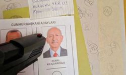 Silahla oy kullanıp, Kılıçdaroğlu'nu tehdit fotoğrafı paylaştı