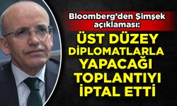 Bloomberg: Mehmet Şimşek açıklaması: Toplantıyı iptal etti...