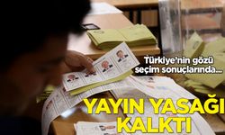 YSK Başkanı açıkladı: Yayın yasağı kalktı