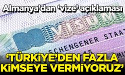 Almanya Büyükelçiliği'nden 'vize' açıklaması
