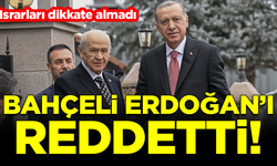 Flaş Gelişme! MHP Lideri Bahçeli, Erdoğan'ın teklifini reddetti