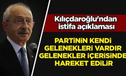 Kılıçdaroğlu'ndan istifa açıklaması