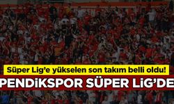 Süper Lig'e yükselen son takım Pendikspor oldu!