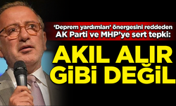 'Deprem yardımları araştırılmasın' diyen AK Parti ve MHP'ye, Altaylı'dan sert tepki: Akıl alır gibi değil