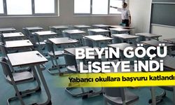 Yabancı okullara başvuru uçtu: Beyin göçü liseye indi