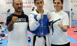 Tekvando antrenörlüğünü anne ve babası yaptı, Türkiye 3'üncüsü oldu