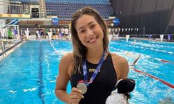 Aleyna Özkan, Avrupa Yüzme Şampiyonası'nda gümüş madalya kazandı!