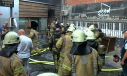 Kadıköy'de korku evi yangını