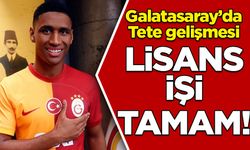 Galatasaray'da Tete gelişmesi: Lisansı çıkartıldı