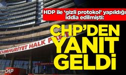 CHP'den 'gizli protokol' iddialarına yanıt