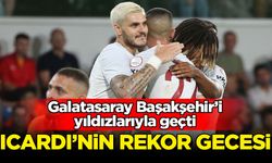 Galatasaray kazandı: Icardi rekor kırdı