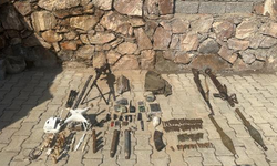 Bitlis'te terör örgütü PKK'ya ait silah ve mühimmat ele geçirildi