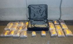 Yolcu otobüsünde 'Aşil' ile aramada 20 kilogram esrar ele geçirildi