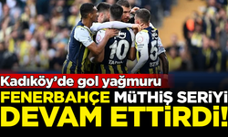 Fenerbahçe'den Kadıköy'de gol yağmuru! Müthiş seri 14 maça çıktı