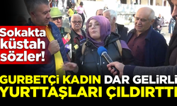 Gurbetçi kadın, dar gelirli vatandaşları çıldırttı! Sokakta küstah sözler