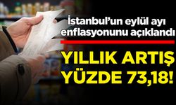 İstanbul'da eylül ayı enflasyon verileri açıklandı
