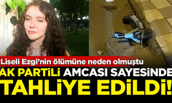 Liseli Ezgi'yi öldürmüştü... Amcası AKP'li olan sürücü tahliye edildi