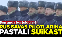 Rus savaş pilotlarına 'pastalı' suikast! Son anda kurtuldular