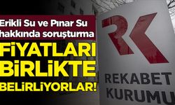 Erikli Su ve Pınar Su hakkında soruşturma