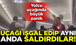 Yolcu uçağında büyük panik! Yüzlercesi aynı anda saldırdı