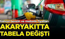 Akaryakıtta tabela değişti: Güncel benzin ve motorin fiyatları