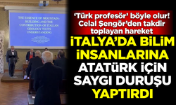 Türk profesör böyle olur! Celal Şengör, yabancı bilim insanlarını Atatürk için saygı duruşuna dikti