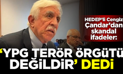 Skandal ifadeler! HEDEP'li Cengiz Çandar, 'YPG terör örgütü değildir' dedi