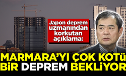 Japon deprem uzmanından korkutan açıklama: Marmara'yı çok kötü bir deprem bekliyor