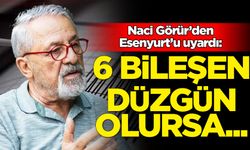 Naci Görür’den Esenyurt için uyarı