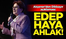 Akşener'den Dikbayır'ın iddialarına yönelik açıklama