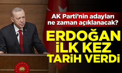Erdoğan'dan 'adaylık' açıklaması! İlk kez kesin tarih verdi