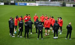 A Milli Futbol Takımı, Almanya ve Galler maçlarının hazırlıklarına başladı