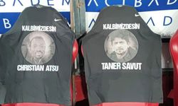 Galatasaray Christian Atsu ve Taner Savut'u andı