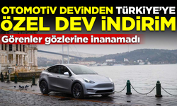 Otomotiv devinden Türkiye'ye özel dev indirim! Görenler inanamadı