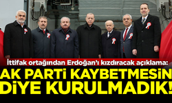 İttifak ortağından Erdoğan'ı kızdıracak açıklama: AK Parti kaybetmesin diye kurulmadık