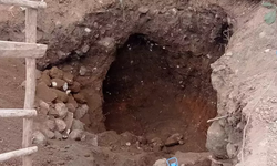 Antik kentte çadır süsü verilmiş kaçak kazı tespit edildi