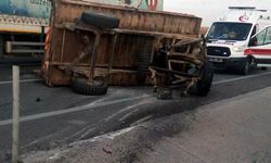Konya'da yolcu otobüsü traktöre çarptı: 8 yaralı